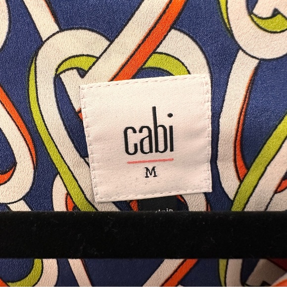 CAbi Multicolor Heart Pattern Midi Dress - Picture 3 of 9